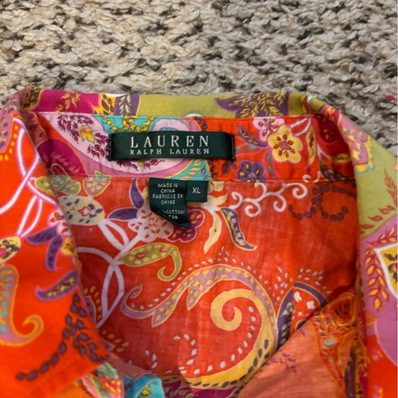 Lauren by Ralph Lauren Button Up Blouse - Picture 3 of 3